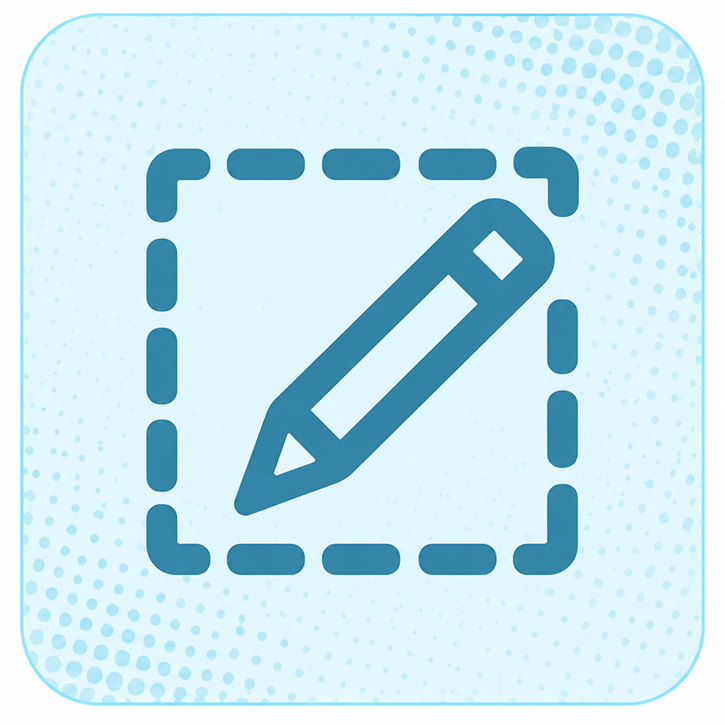 ICONO AZUL diseño personalizado